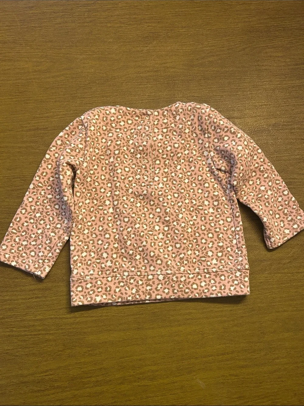 Baby Boden Kids Pink Leopard Print Set size 18-24 months